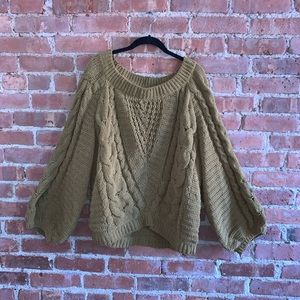 Express Ballon Sleeve Sweater